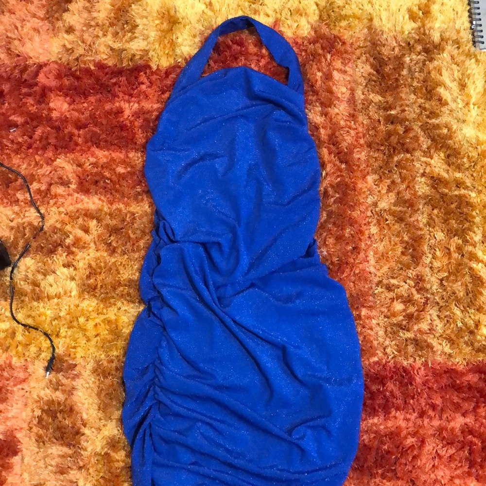 Blue dress